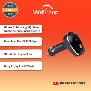 Bộ Phát Wifi 4G Cho Xe Ô Tô Huawei 150Mbps E8377 Tốc Độ 150Mbps