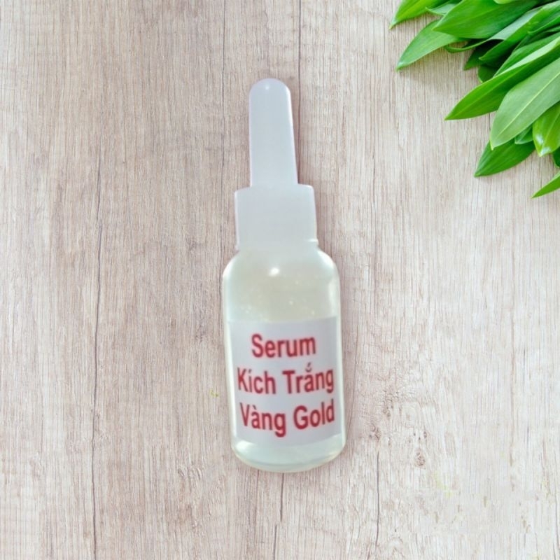 serum vàng gold dưỡng trắng mạnh mịn căng bóng da ( lọ 10ml ) hàng loại 1 siêu mạnh