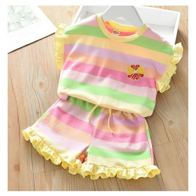 Bộ bé gái bèo tay cực kute. rập may vá không phải quần áo