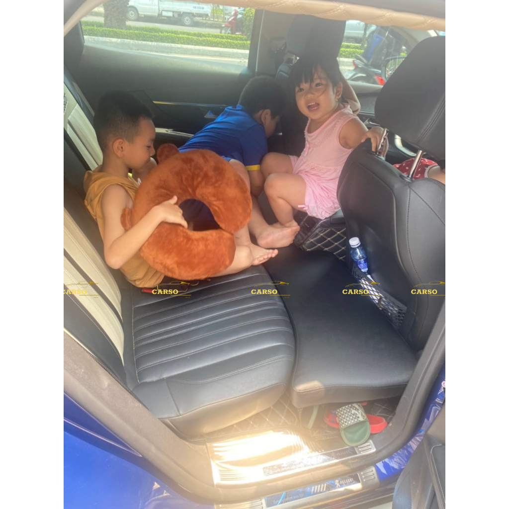 Đệm ghế sau lấp khoảng trống xe ô tô Peugeot 2008 & 3008 & 5008  thay thế cho đệm hơi chuẩn khít theo xe