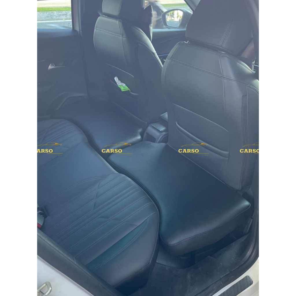 Đệm ghế sau lấp khoảng trống xe ô tô Peugeot 2008 & 3008 & 5008  thay thế cho đệm hơi chuẩn khít theo xe