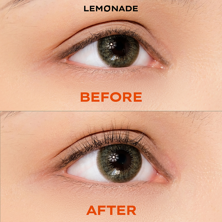 Combo Lemonade Soaring Mascara Remover 6ml & Kẹp mi cong lâu 22g