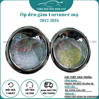 Ốp đèn gầm xe toyota fortuner dành cho đời xe từ 2012-2013 2014 2015 2016