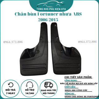 Chắn bùn 2 bánh trước xe Fortuner đời 2006 2007 2008 2009 2010 2011 2012 2013 2014 2015(Dùng chung Hilux Vig0 2006-2012)