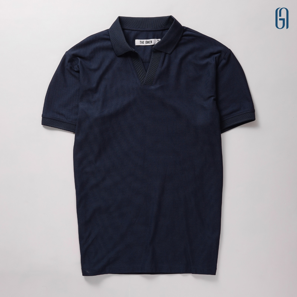 Áo polo nam cổ V NEIL S POLO SHIRT vải dư lacos xịn, form Slimfit - THE GMEN ELEGANT EST 2017