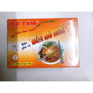 Bột gia vị Bún Bò Huế BÀ TÁM 500g (50 gói x 10g)