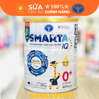 Sữa bột nutricare smarta iq max 0+ 900g 0-12 tháng - thông minh - cao lớn vượt trội
