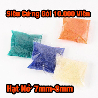 Gói 10.000 Hạt nở 7 8mm trồng cây, đồ chơi - gói hạt nở 7mm ngâm nước