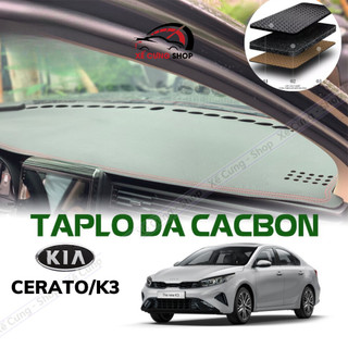 Thảm phủ Taplo Xe Kia K3, Cerato 2016 - 2023 cao cấp chống nắng
