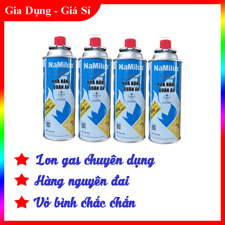 Bình Gas Namilux Bộ 4