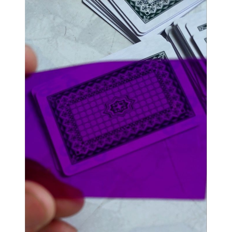 Bài áp tròng số góc vỏ trắng/bài kính áp tròng số góc chơi xì dzach