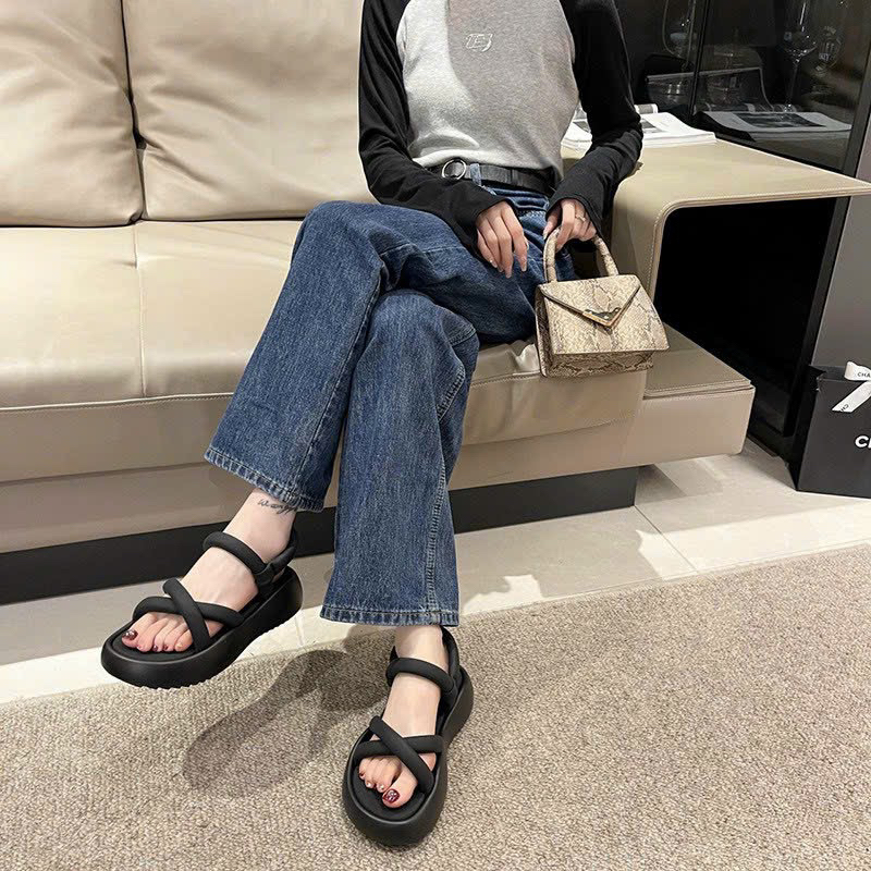 DÉP SANDANL BẢN CHÉO ỐNG 😍