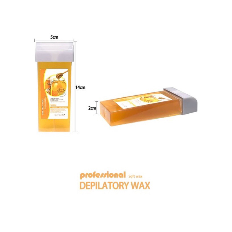 Sáp Wax lông nóng con lăn dạng tuýp 100ml - Wax tẩy lông an toàn, hiệu quả, tiết kiệm - wax lông tay chân