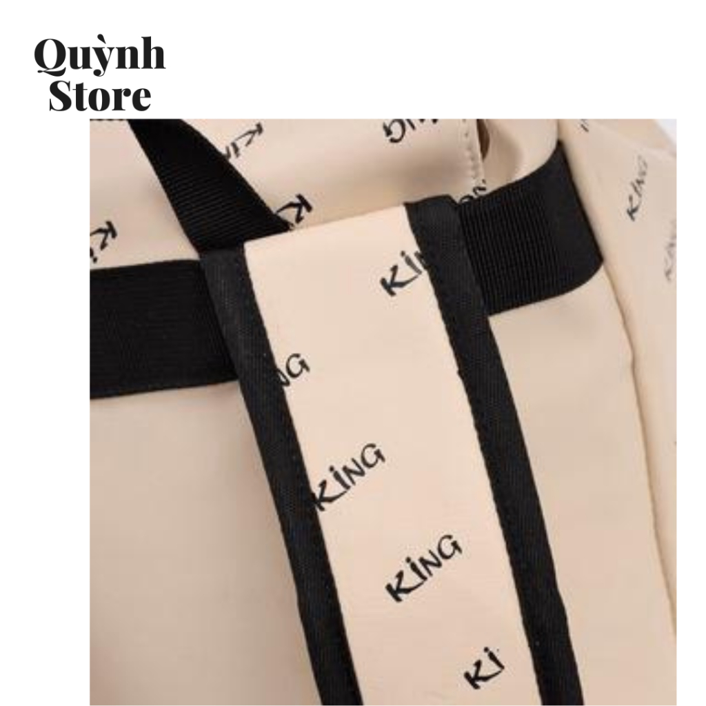 Balo Unisex Backpack King 2 - Màu Kem