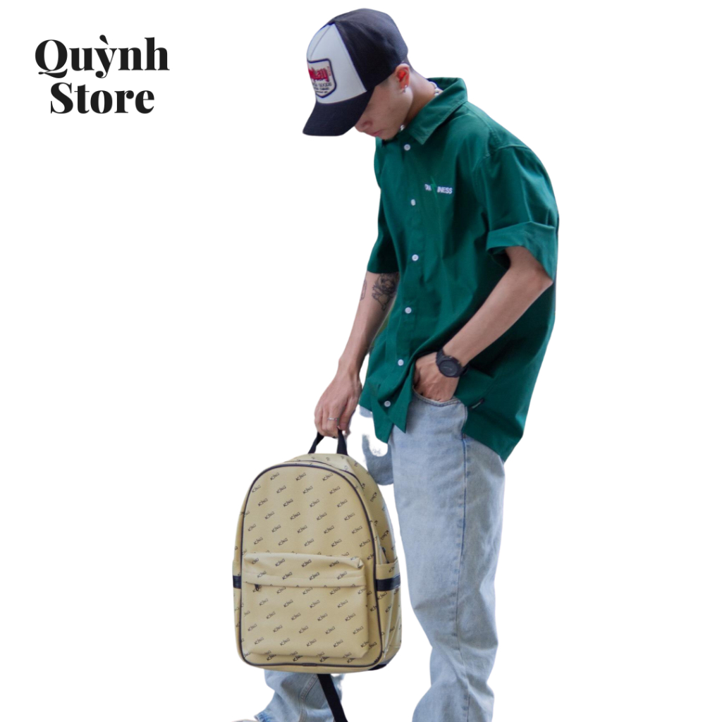 Balo Unisex Balo Backpack King 2 - Màu Kem