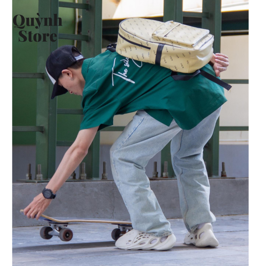 Balo Unisex Balo Backpack King 2 - Màu Kem