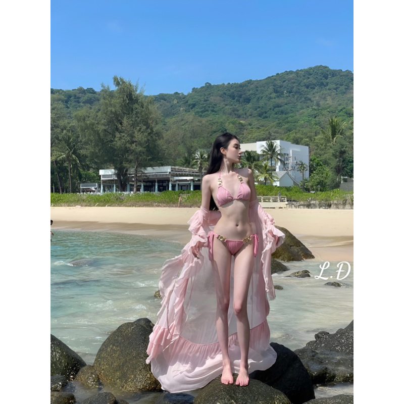 Set Bikini + Choàng