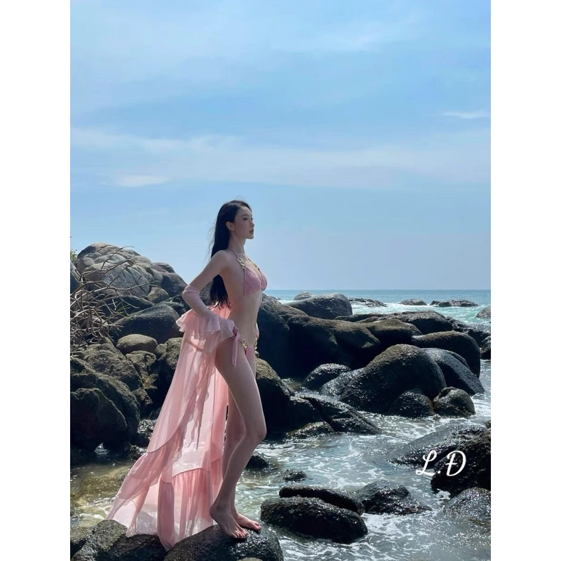 Set Bikini + Choàng