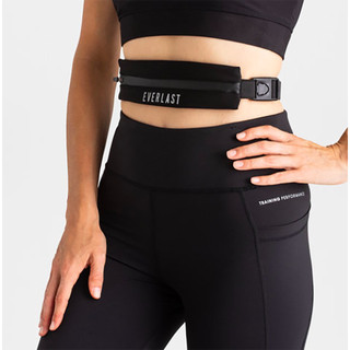 Túi đeo hông chạy bộ Everlast Active Walking - Túi Bum - Nam Nữ - Đen