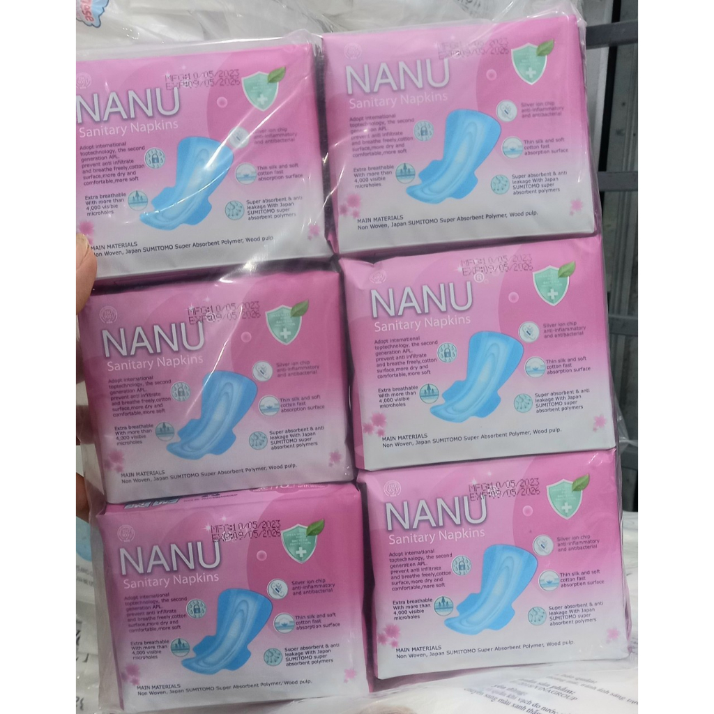 Băng vệ sinh Nanu cao cấp - hàng chính hãng công ty (01 gói)