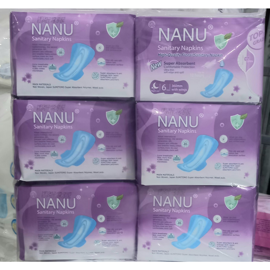 Băng vệ sinh Nanu cao cấp - hàng chính hãng công ty (01 gói)