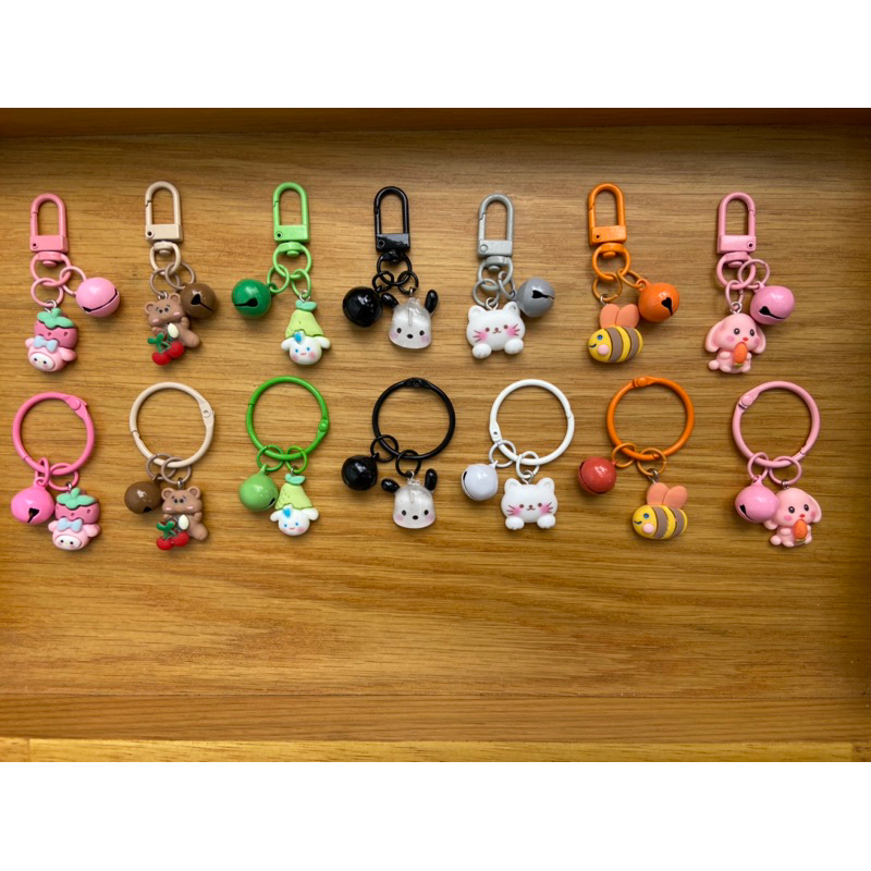 Móc khoá phối charm