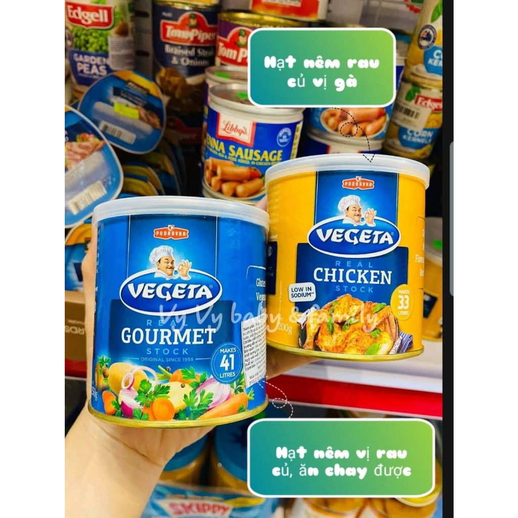 Hạt nêm nội địa Úc Vegeta cho bé ăn dặm,người ăn kiêng