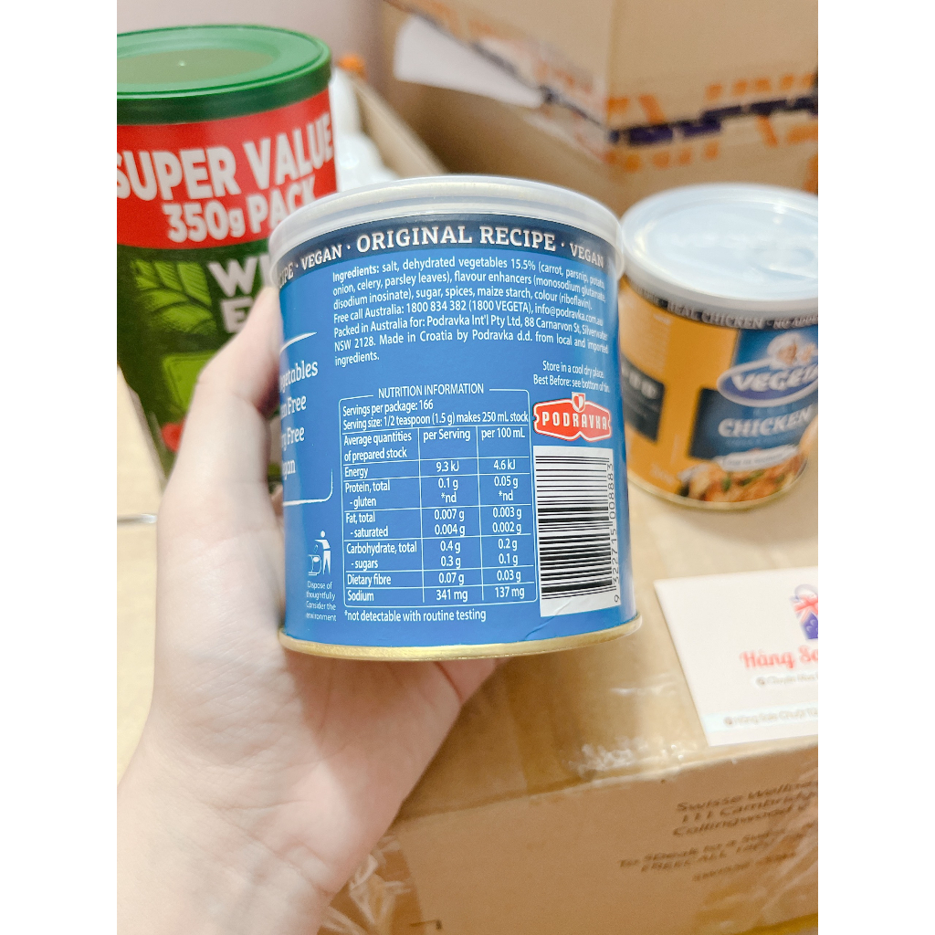 Hạt nêm nội địa Úc Vegeta cho bé ăn dặm,người ăn kiêng