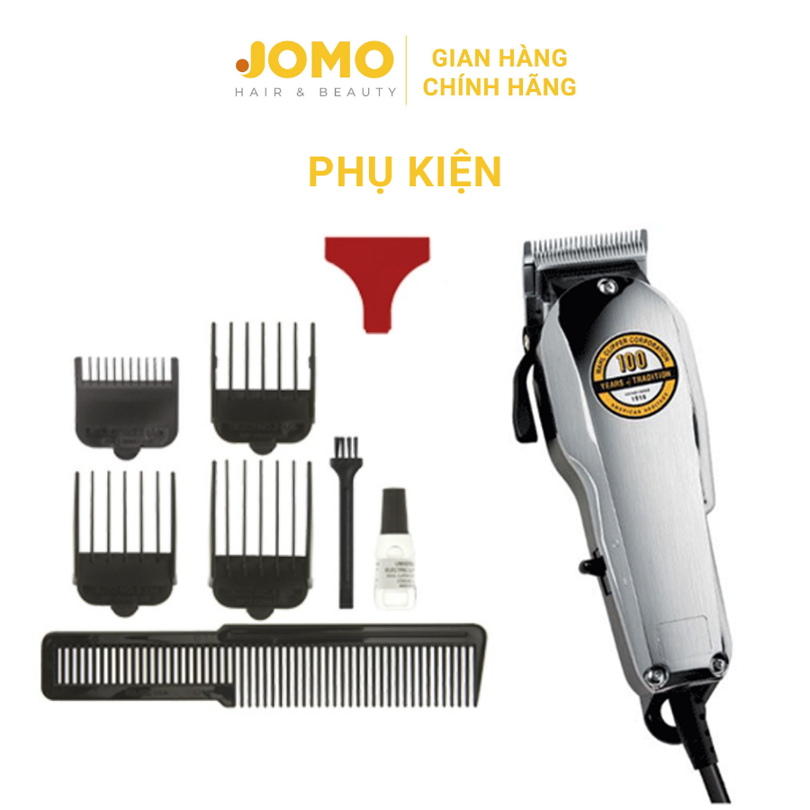 Tông đơ cắt khung WAHL Super Taper Silver chính hãng nhập khẩu Mỹ - Jomo Hair & Beauty