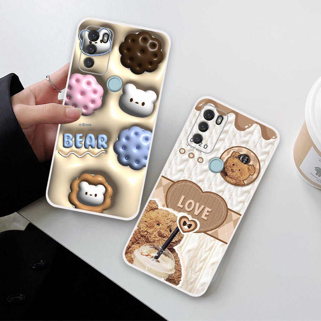 Ốp lưng Vsmart Star 5 in hình gấu dâu Lotso, gấu nâu dễ thương