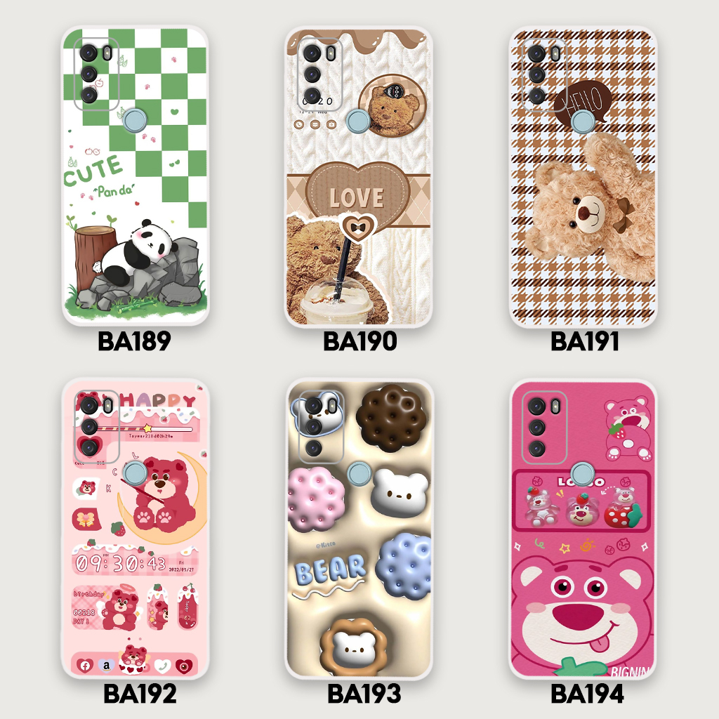 Ốp lưng Vsmart Star 5 in hình gấu dâu Lotso, gấu nâu dễ thương