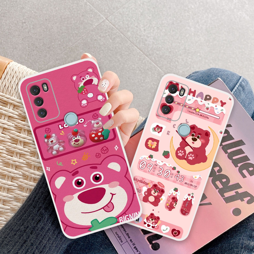 Ốp lưng Vsmart Star 5 in hình gấu dâu Lotso, gấu nâu dễ thương