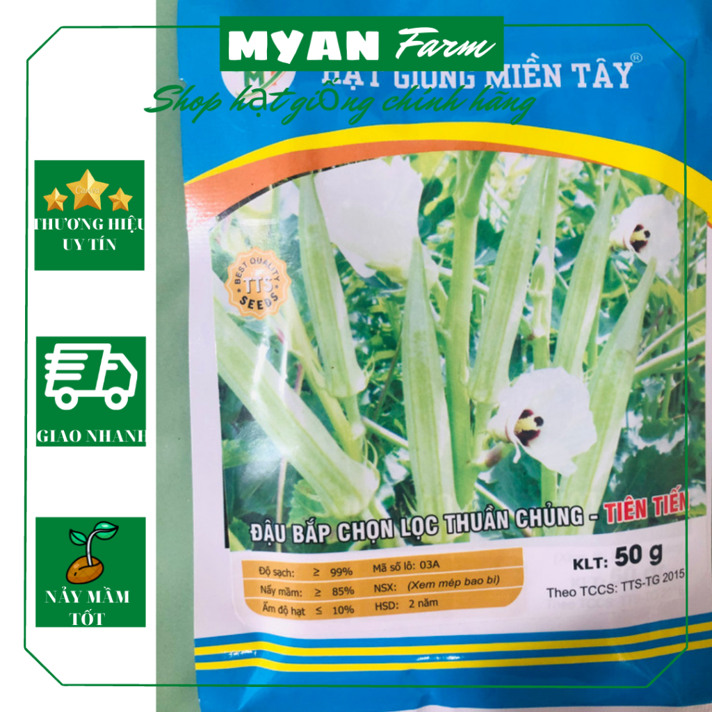 Đậu bắp Miền Tây 50g