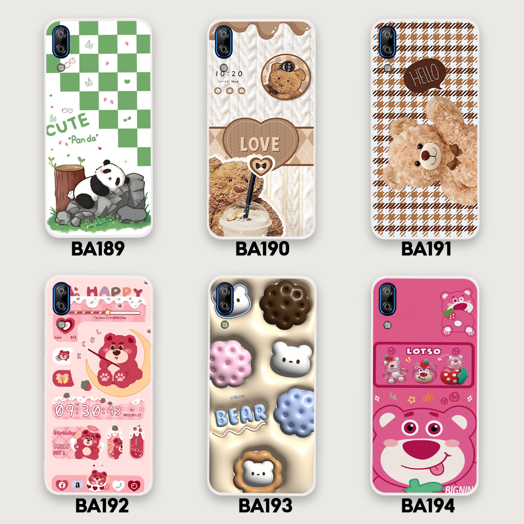 Ốp lưng Vsmart Star in hình gấu dâu Lotso, gấu nâu dễ thương