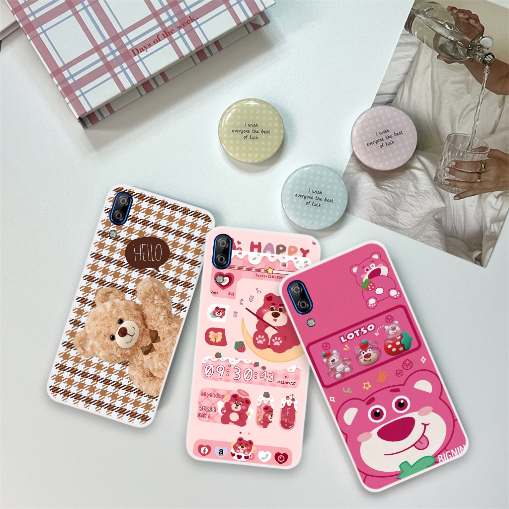 Ốp lưng Vsmart Star in hình gấu dâu Lotso, gấu nâu dễ thương