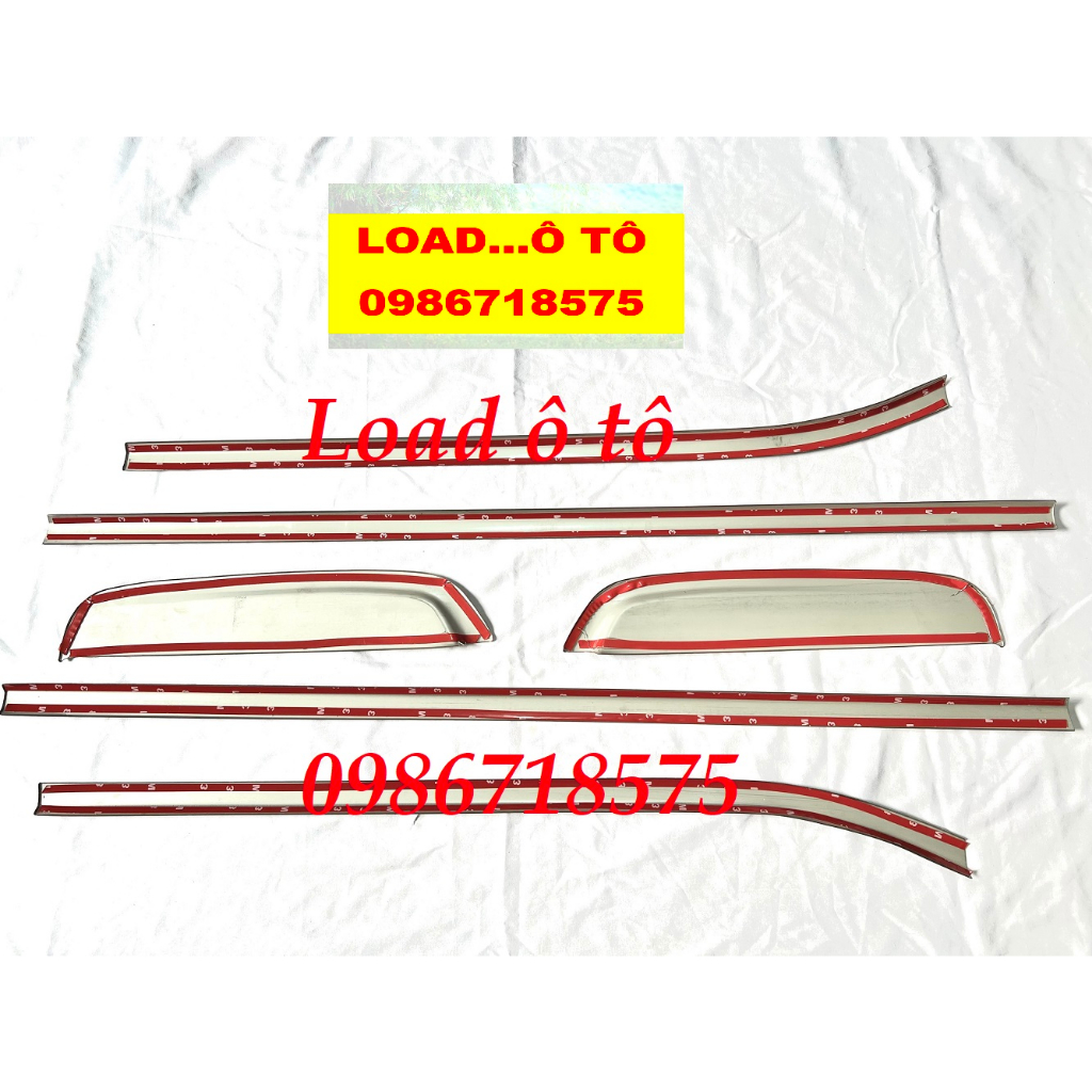 Nẹp Viền Chân Kính, Cong Kính Xe Ford Ranger 2023 Mẫu Inox Cao Cấp