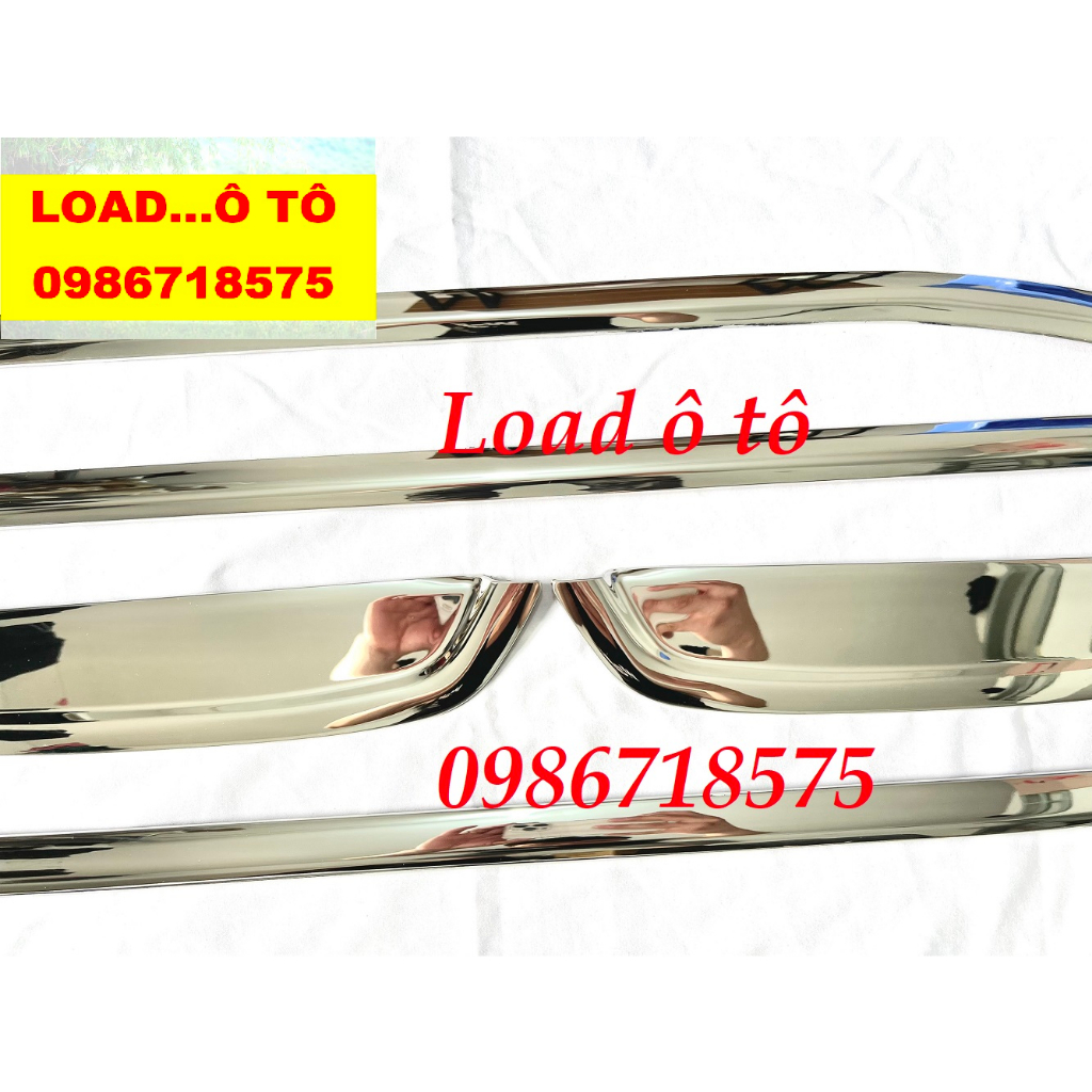 Nẹp Viền Chân Kính, Cong Kính Xe Ford Ranger 2023 Mẫu Inox Cao Cấp