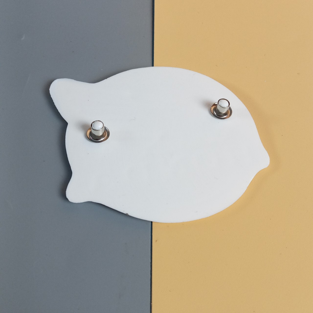 Tem logo cánh én dán yếm bửng xe CUB 79, 80, 81, 82