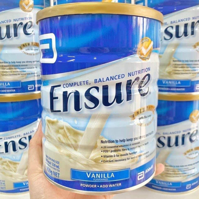 Sữa Ensure Úc 850g vị Vani Úc