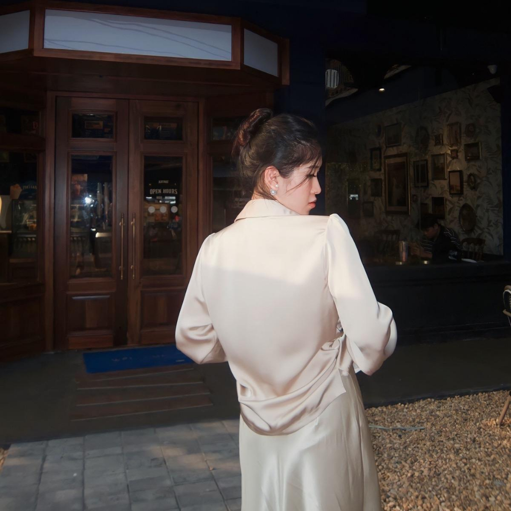 Áo Sơ Mi Lụa Hàn Châu