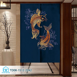 Rèm cửa Noren ,  rèm phong cách Nhật Bản, rèm nhà hàng ,rèm treo lối đi