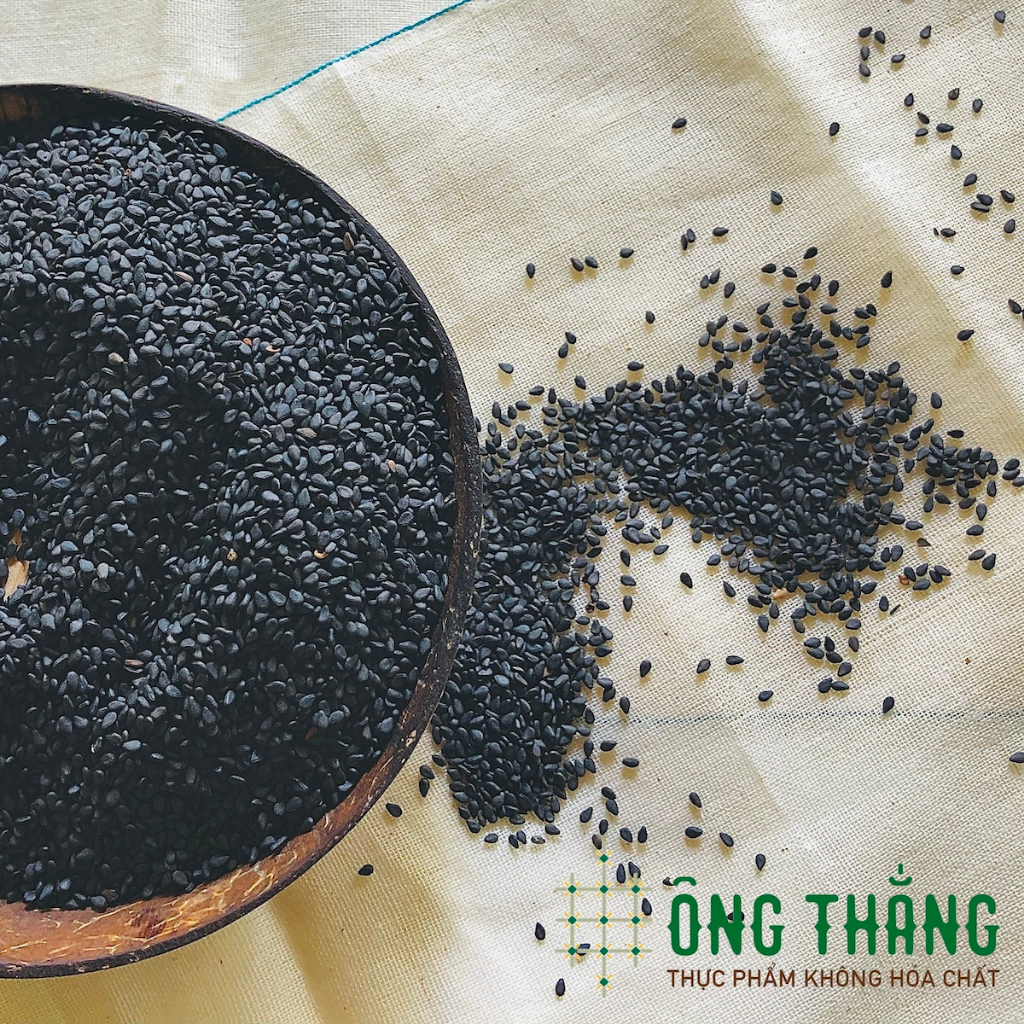 Hạt mè đen ÔNG THẮNG - 500g