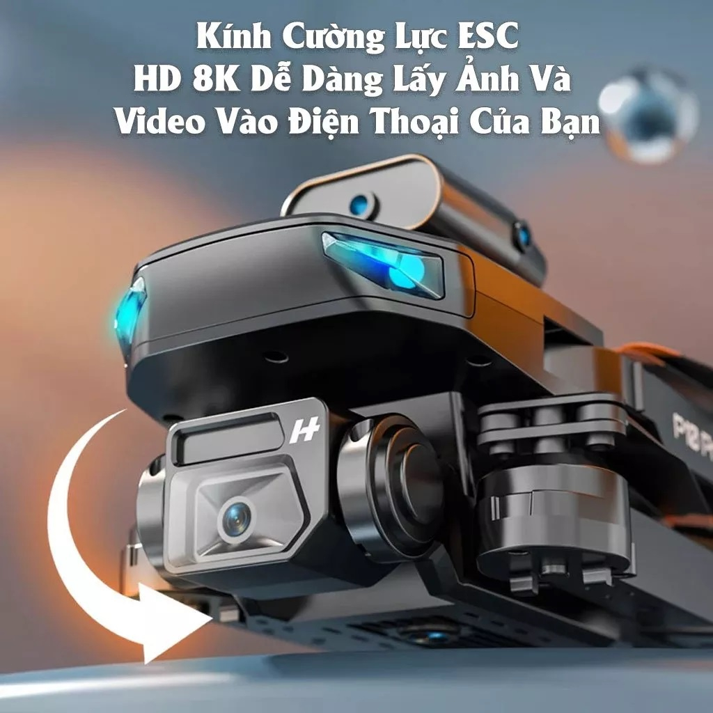 Máy Bay Flycam Drone Camera 4k P10 Pro Max, Fly cam mini giá rẻ, Cảm Biến Va Chạm Tránh chướng ngại vật | BigBuy360 - bigbuy360.vn