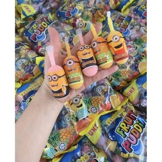 Thạch Minion trái cây Fruit pudding thơm ngon