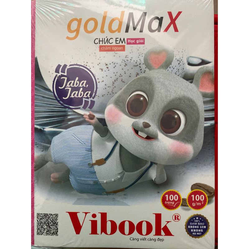 Tập/ vở 4 ô ly goldmax