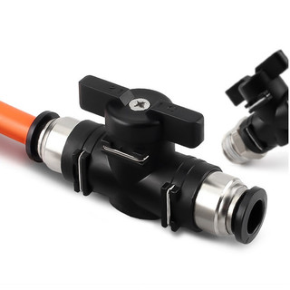 Van khóa ống 8mm Zoni H35 khớp nối nhanh cho hệ thông phun sương