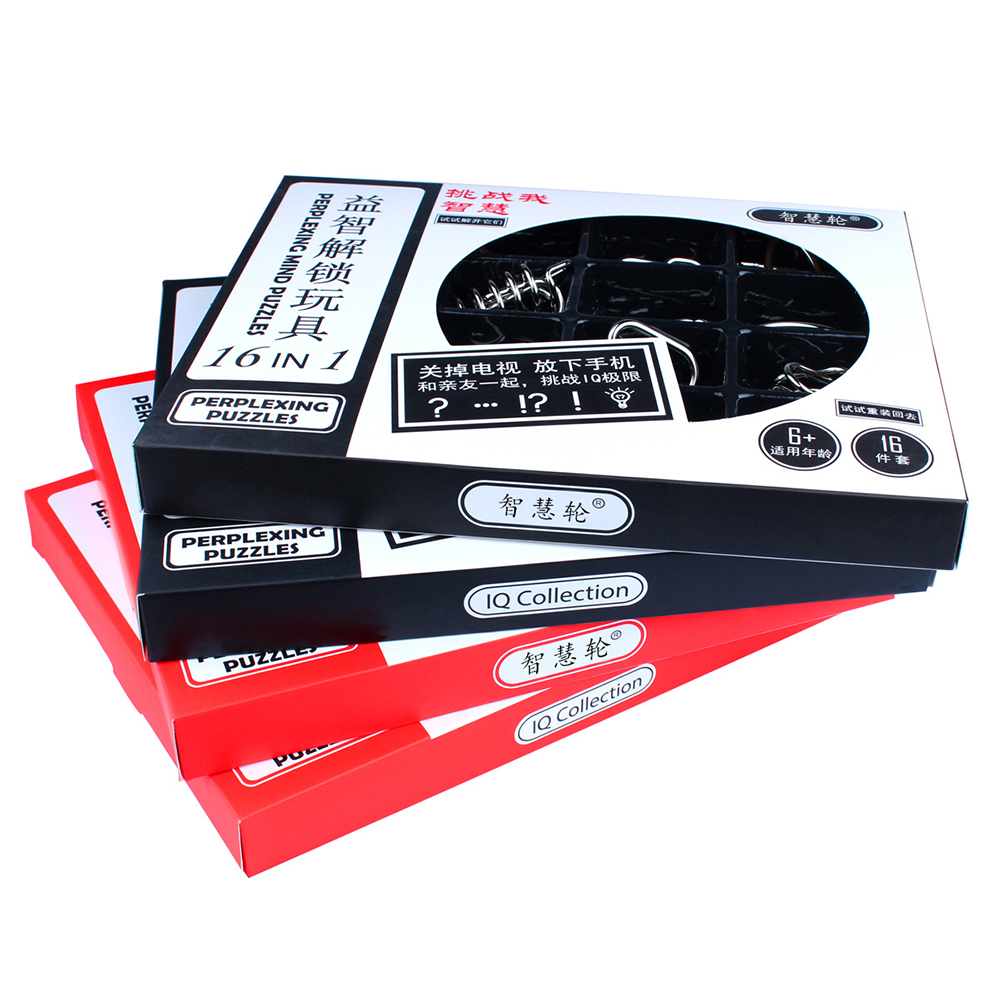 Set 16 bộ mở khóa quà tặng nhiều mức độ khó gia tăng khả năng quan sát tư duy ngược giải quyết vấn đề GTT14