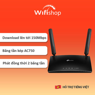 Bộ phát Wifi SIM 34G Tp Link MR400 - MR200 - MR6400 300Mbps - Hàng Chính Hãng