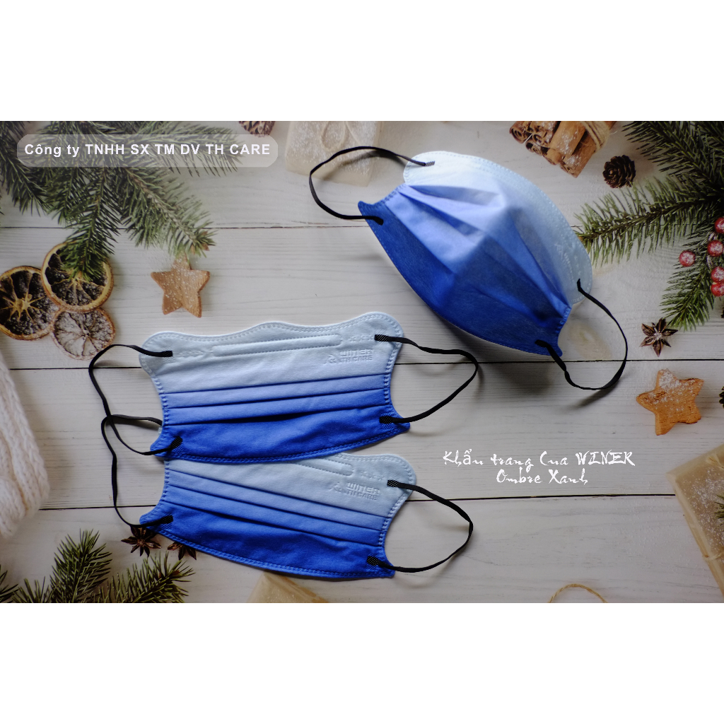 KHẨU TRANG WINER CUA OMBRE NHIỀU MÀU