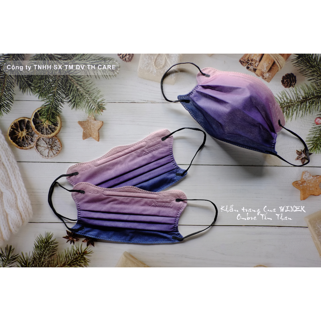 KHẨU TRANG WINER CUA OMBRE NHIỀU MÀU
